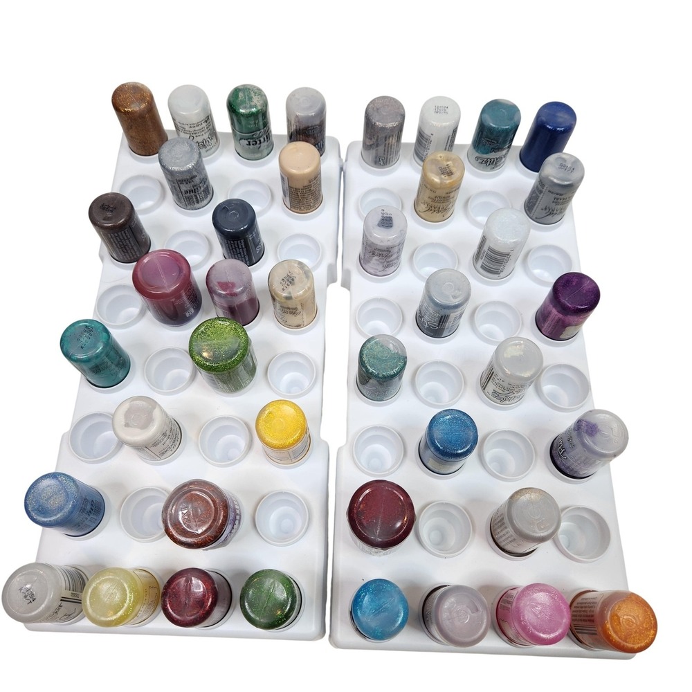 Large Glitter Glue Lot Stickles Liquid Pearls Studio G Recollection Colors Racks